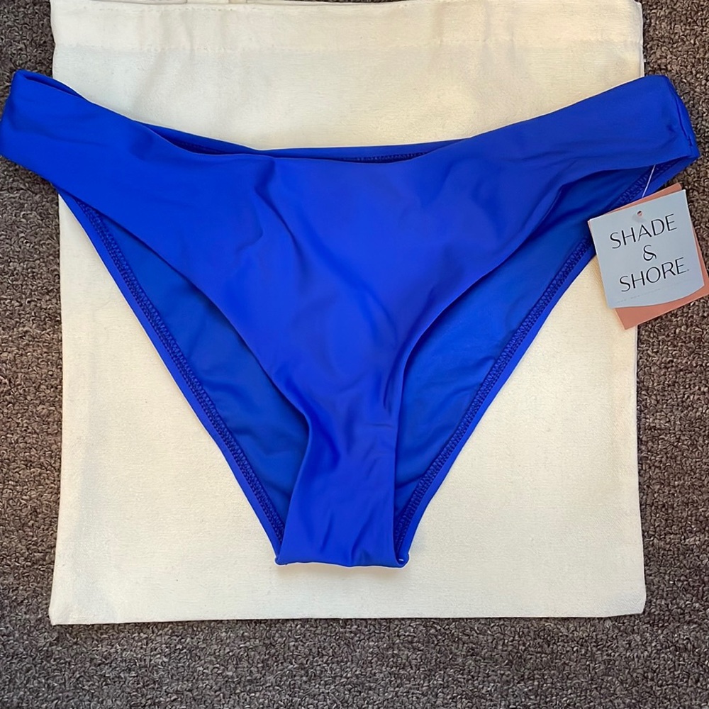 NWT Shade & Shore High leg bikini bottom